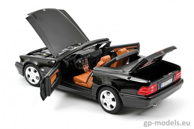 diecast model car Mercedes-Benz SL 500 (R129) (1999), scale 1:18, Norev 183750, 3551091837503