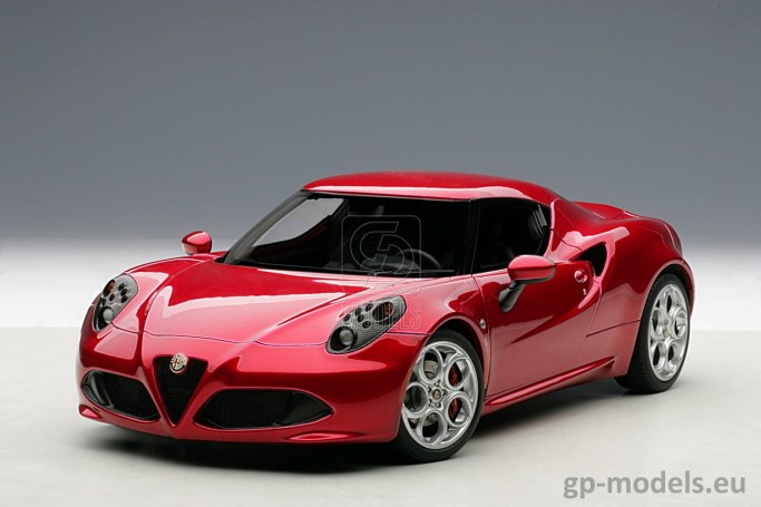 composite model car Alfa Romeo 4C (2013), AUTOart 1:18, 70186, 674110701869