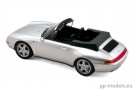 Macheta auto metalica sport clasica Porsche 911 (993) Cabriolet (1994), scara 1:18, Norev 187592, 3551091875925