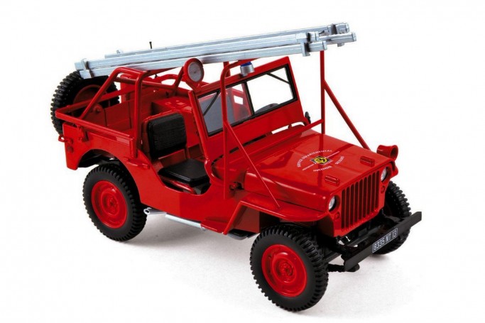 Jeep Willys pompieri (1988), NOREV 1:18