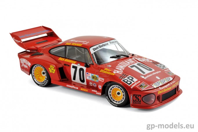 Diecast race model car Porsche 935 Le Mans 24h (1979), scale 1:18, Norev 187436, 3551091874362