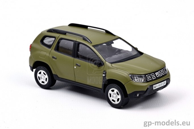 Macheta auto metalica Dacia Duster pentru armata (2020), scara 1:43, Norev 509017, 3551095090171