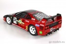 Macheta auto sport curse Ferrari F40 LM JGTC (1995), scara 1:18, BBR P18138D, vitrina inclusa, 8054320817369