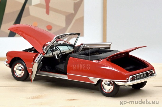 diecast model car Citroen DS 19 Cabriolet (1961), Norev 1:18, 181599