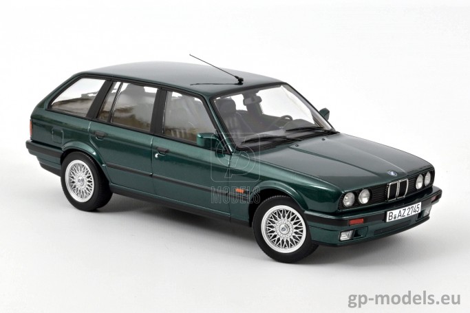 diecast model car BMW 325i (E30) Touring (1990), Norev 1:18, BMW E30 Break, 183219, 3551091832195