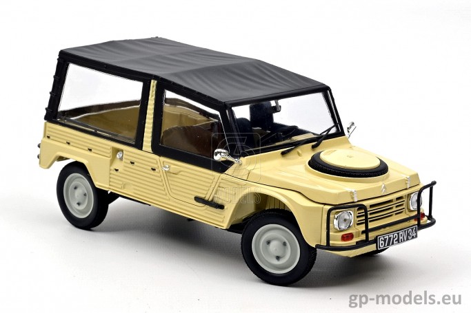diecast classic model car Citroen Mehari 4x4 (1979), scale 1:18, Norev 181527, 3551091815273