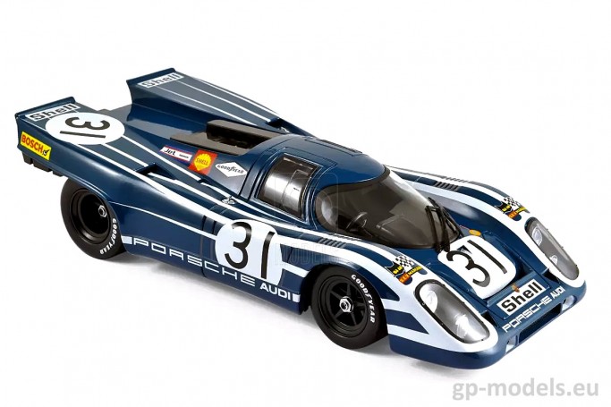 diecast model racing car Porsche 917K 6h Watkins Glen (1970), Norev 1:18, 187583, 3551091875833