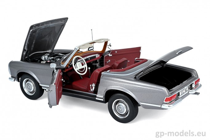 diecast classic model car Mercedes-Benz 230 SL (W113) (1963), Norev 1:18, 183498, 3551091834984