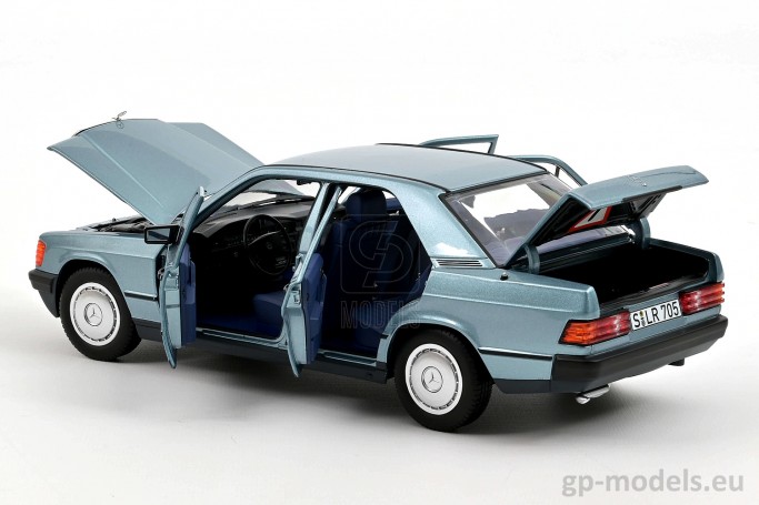 diecast classic model car Mercedes-Benz 190 E (W201) (1984), Norev 1:18, 183828, 3551091838289