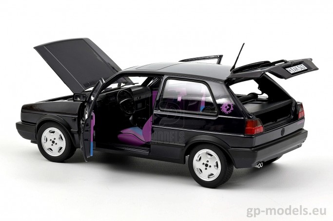 diecast classic model car Volkswagen VW Golf 3 GTI Fire and Ice (1991), NOREV 1:18, 188558, 3551091885580
