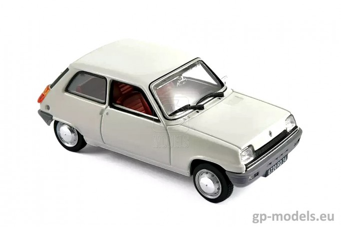 diecast classic model car Renault 5 TL (1976), Norev 1:43, 3551095105141
