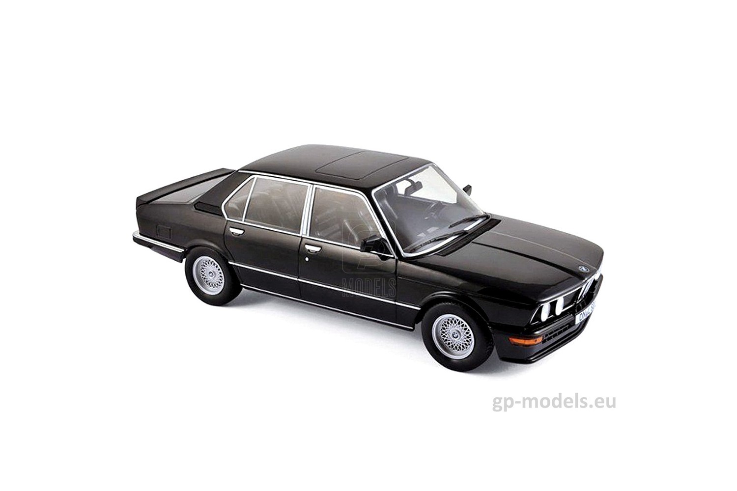Norev 183264 1980 BMW M535I 1-18 Diecast Model Car, Black, 1 - Baker's