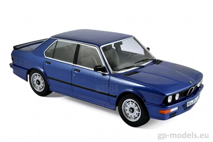 diecast classic sport model car BMW M5 535i (E28) (1987), Norev 1:18, 183267, 3551091832676