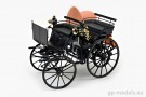 diecast classic model car Daimler Motorkutsche (Motor Carriage) (1886), Norev 1:18, 183700, 3551091837008