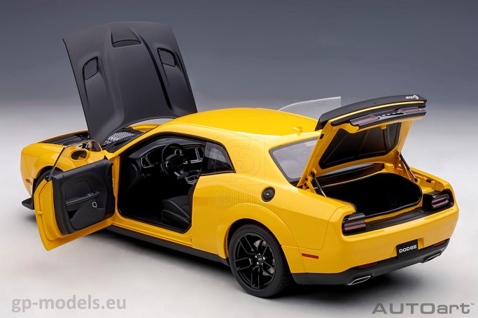 composite muscle car model Dodge Challenger SRT Hellcat Widebody (2018), AUTOart 1:18, AA 71737, 674110717372
