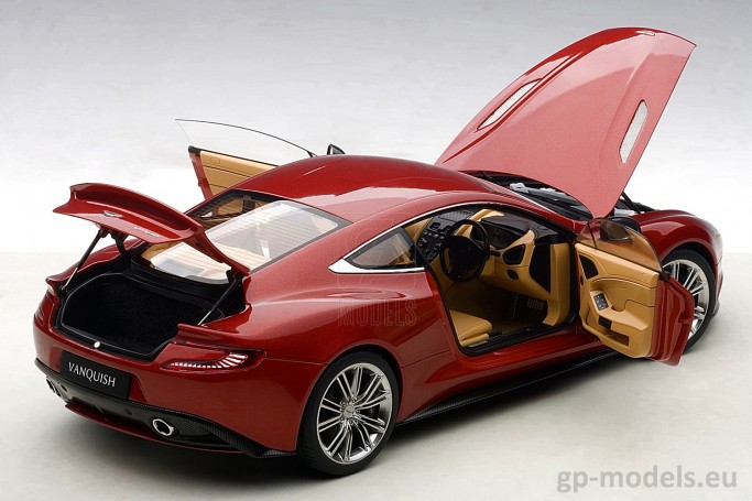 composite model car model Aston Martin Vanquish (2015), AUTOart 70249, scale 1:18, 674110702491