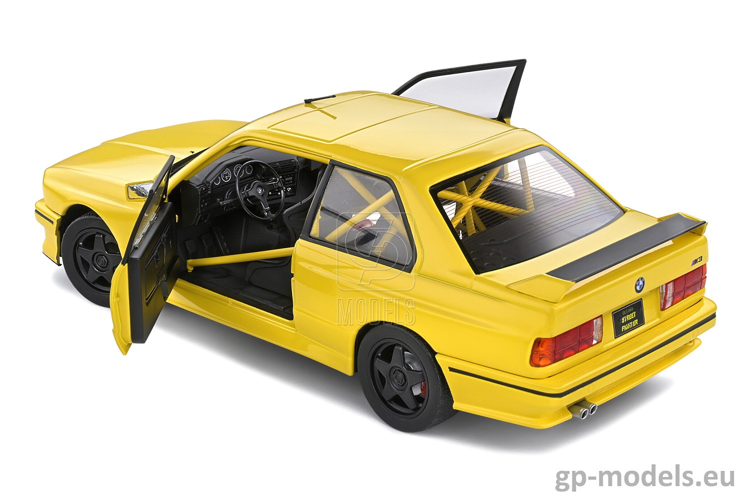 Diecast model BMW M3 (E30) Coupe Street Fighter (1990), scale 1:18, Solido