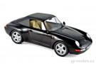 Diecast sport classic model car Porsche 911 (993) Carrera Cabriolet (1994), scale 1:18, Norev 187595, 3551091875956
