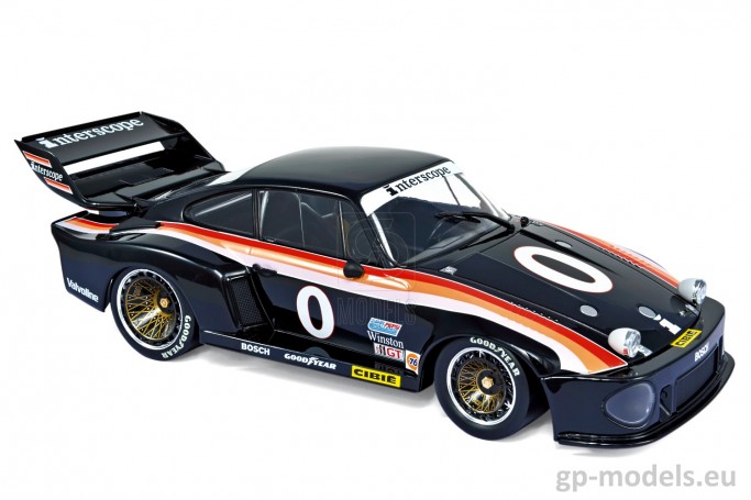Diecast classic racing model car Porsche 935 Daytona 24h (1979), scale 1:18, Norev 187437, 3551091874379