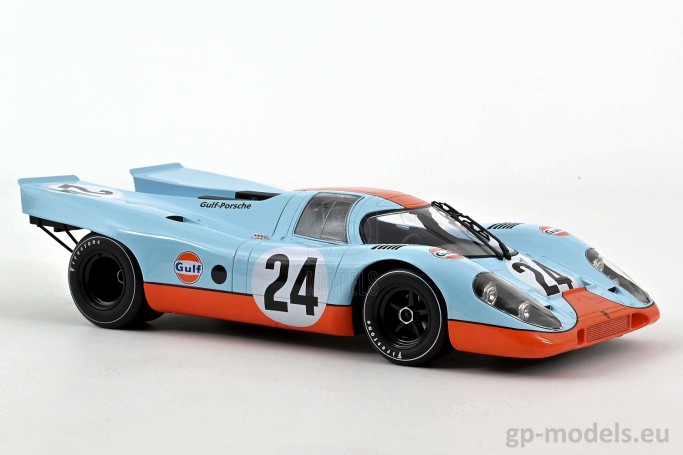 diecast classic racing model car Porsche 917K winner 1000km Spa 1970 24 Siffert, Redman, scale 1:12, Norev 127508, 3551091275084