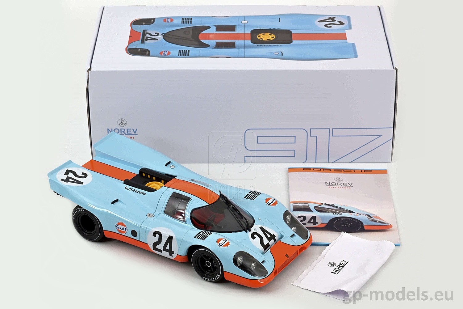 Diecast model Porsche 917K winner 1000km Spa (1970), scale 1 Diecast model Porsche 917K winner 1000km Spa (1970), scale 1