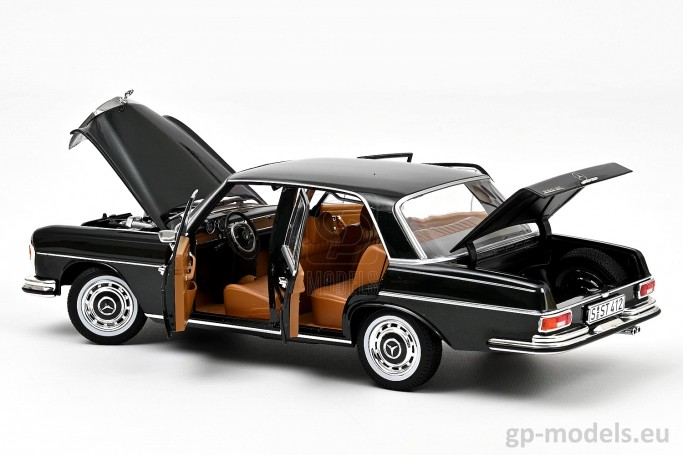 macheta auto metalica clasica Mercedes-Benz 280 SE (W108) (1968), Norev 1:18, 183935, 3551091839354