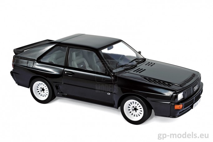 Macheta auto metalica sport clasica Audi Sport quattro (1985), scara 1:18, Norev 188315, 3551091883159