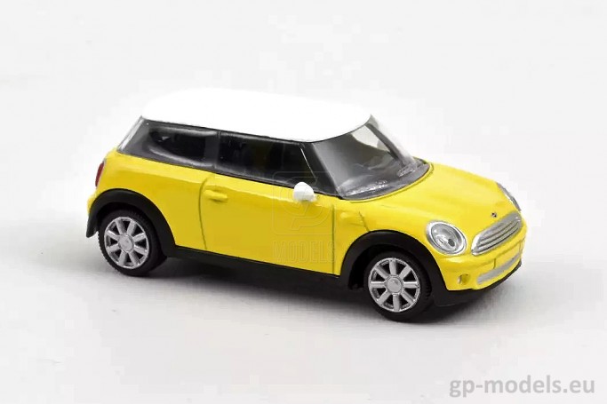 Macheta auto metalica Mini Cooper One (2006), scara 1:54, Norev 310519, 3551093105198