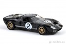 Diecast classic racing car model Ford GT40 MKII (1966) Le Mans, scale 1:43, Norev 270574, 3551092705740