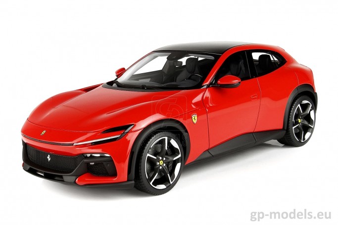 Macheta auto sport din rasina Ferrari Purosangue (2022), scara 1:18, BBR Models P18218B cu vitrina, 8056351525206