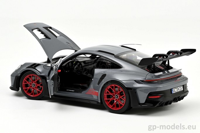 Macheta auto metalica masina sport Porsche 911 (992) GT3 RS (2022), scara 1:18, Norev 187350, 3551091873501
