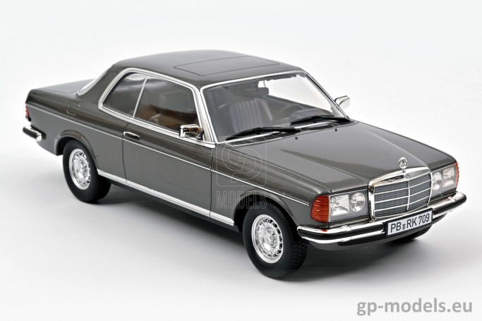 Diecast classic model car Mercedes-Benz 280 CE (C123) (1980), scale 1:18, Norev 183703, 3551091837039