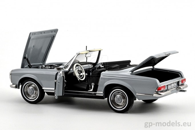 Macheta auto metalica clasica Mercedes-Benz 230 SL (W113) (1963), scara 1:18, Norev 183990, 3551091839903