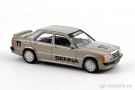 Diecast classic model car Mercedes-Benz 190E (W201) 2.3 16V (1984) SENNA, scale 1:43, Norev 351196, 3551093511968