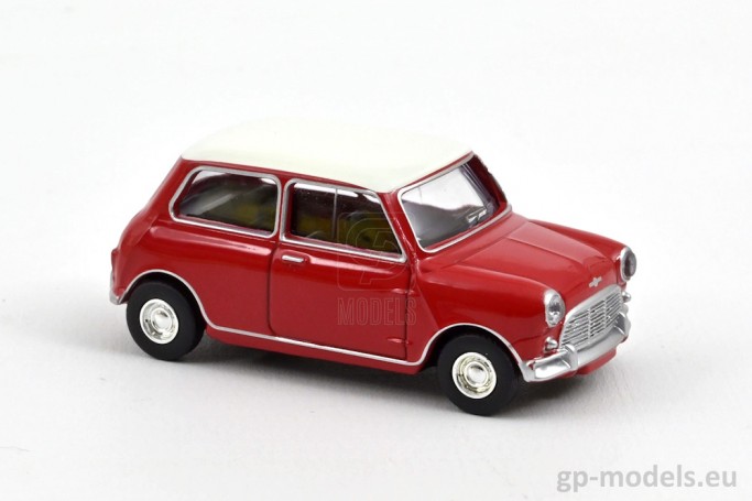 Diecast model classic car Mini Cooper S (1964), scale 1:54, Norev 310520, 3551093105204
