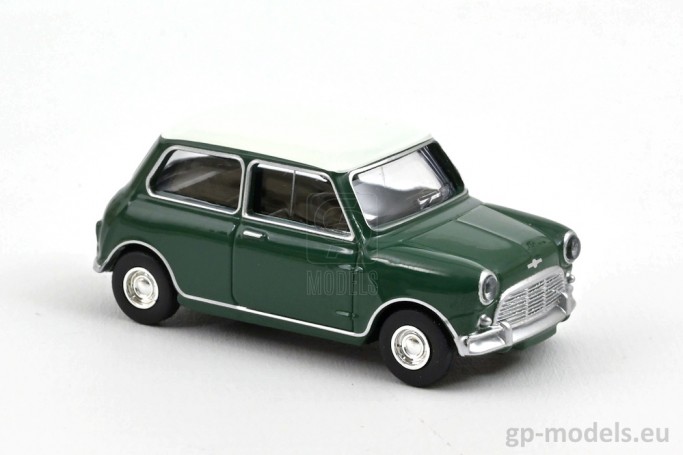 Diecast model classic car Mini Cooper S (1964), scale 1:54, Norev 310523, 3551093105235