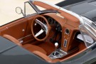 Macheta auto metalica clasica sport Chevrolet Corvette C2 Sting Ray Cabriolet (1963), scara 1:18, Norev 189055, 3551091890553