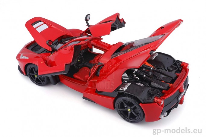 Diecast sport model car Ferrari LaFerrari (2013), scale 1:18, BBurago 16001, 4893993160013