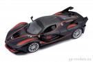 Macheta auto metalica sport Ferrari FXX K No.5 (2018), scara 1:18, BBurago 16010, 4893993011100