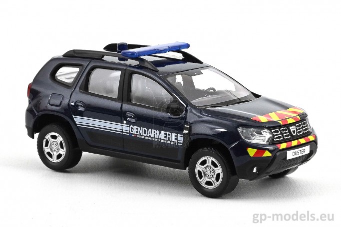 Macheta auto metalica  Dacia Duster (2020) Jandarmerie, scara 1:43, Norev 509024, 3551095090249