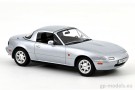 Diecast model classic cabriolet car Mazda MX-5 (1989), scale 1:18, Norev 188023, 3551091880233