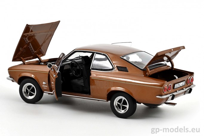 Diecast classic model car Opel Manta (1970), scale 1:18, Norev 183624, 3551091836247