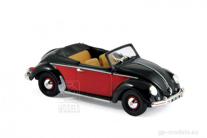 diecast classic model car VW Beetle Hebmuller (1949), NOREV 1:43, 840021, 3551098400212